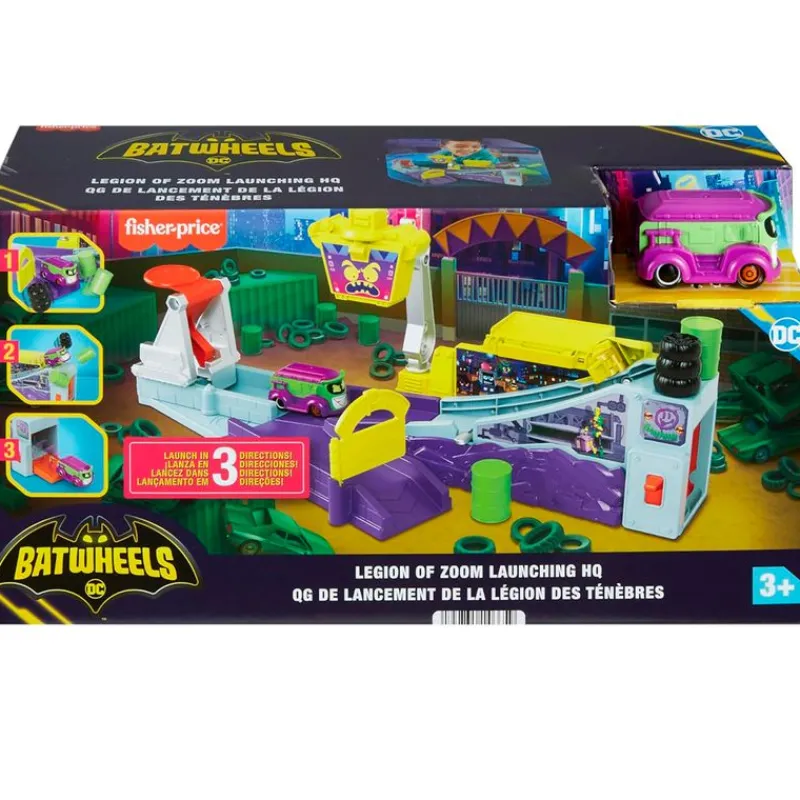 IMAGINEXT Vehículos, Trenes Y Parkings-Batwheels Legión de Zoom Pista