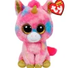 SELECCION DRIM Primera Infancia Y Preescolar-Beanie Boo's Unicornio Rosa de Peluche de 15 cm