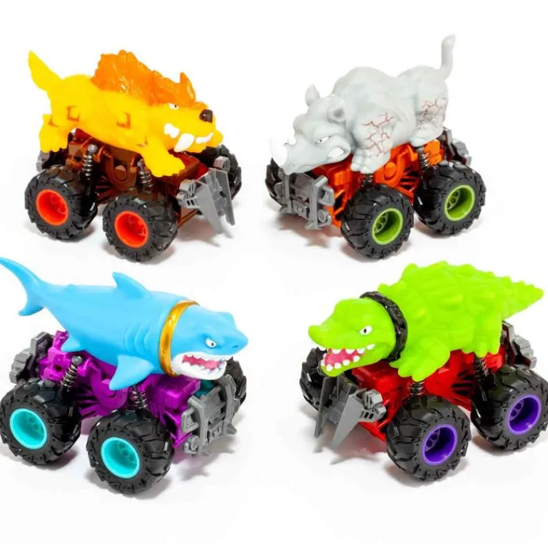 Beastwheels Coche Retrofricción Surtido*MOLTO Discount