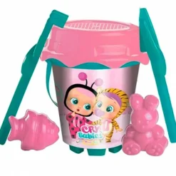 Bebés Llorones Conjuto Playa Cubo + Moldes*UNICE Discount