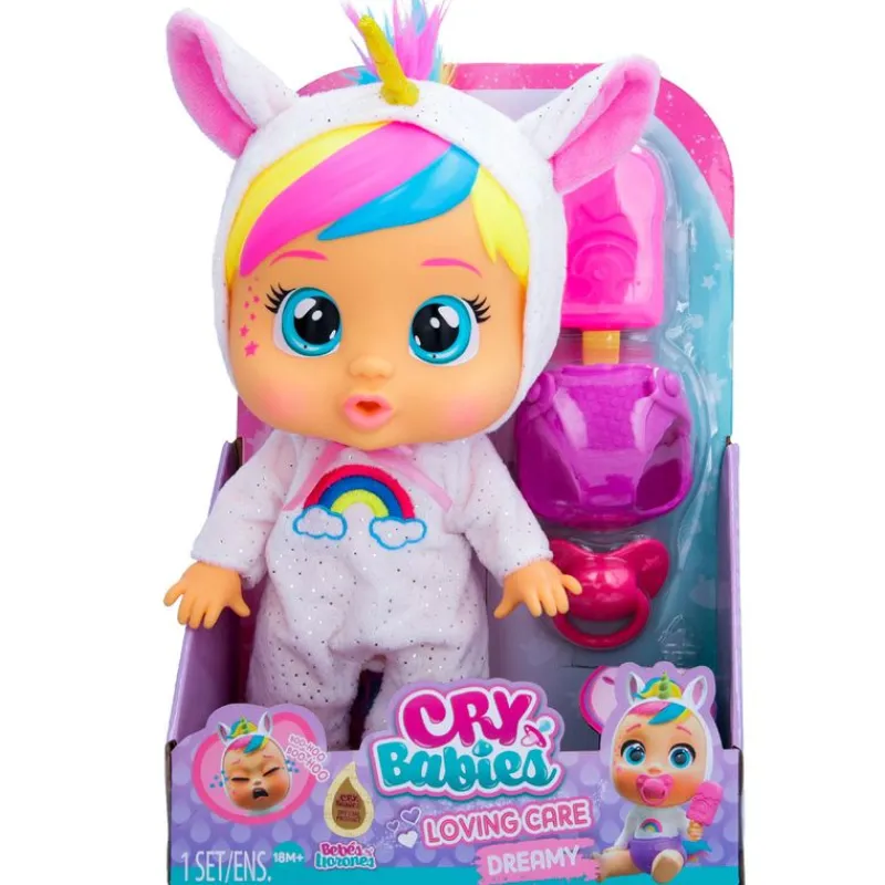 IMC Muñecas-Bebés Llorones Loving Care Muñeca Dreamy
