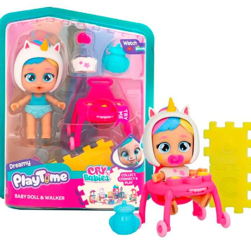 IMC Muñecas-Bebés Llorones Pack Bebé Playtime Accesorio STD