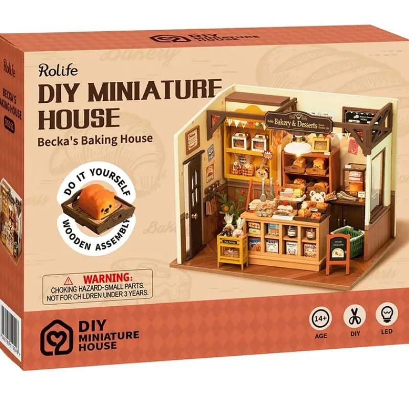 Becka's Baking House Mini Casita Maqueta*MADNESS TOYS Sale