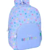 Benetton Mochila Escolar Lila*SAFTA Sale