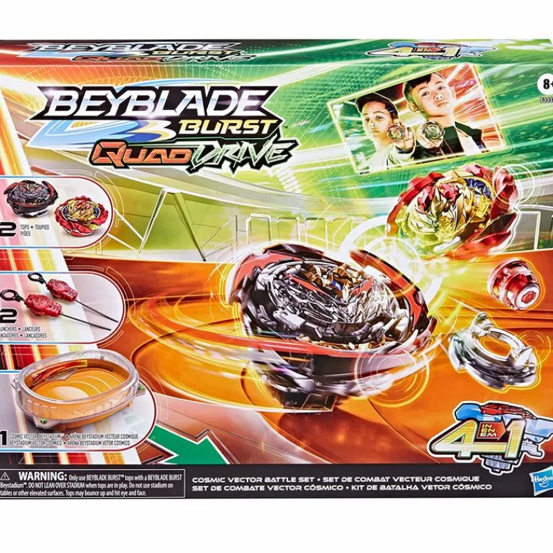 Beyblade Burst Estadio QuadDrive Cosmic Vector*HASBRO Sale