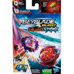 HASBRO Figuras Y Figuras De Acción-Beyblade Burst Quad Strike Peonza Surtida
