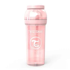 Biberón Anti cólicos de Acero 260 Ml Pink*TWISTSHAKE Hot