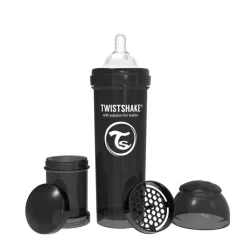 Biberón Anticólico 330 Ml Negro*TWISTSHAKE Sale