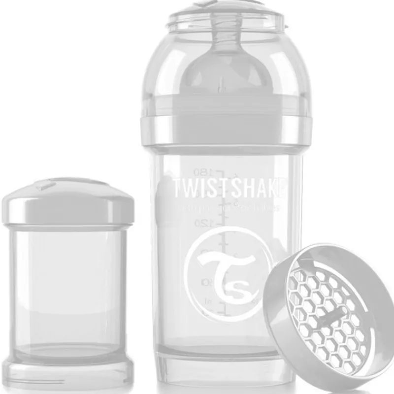 TWISTSHAKE Biberones-Biberón Anticólicos 180 Ml Blanco