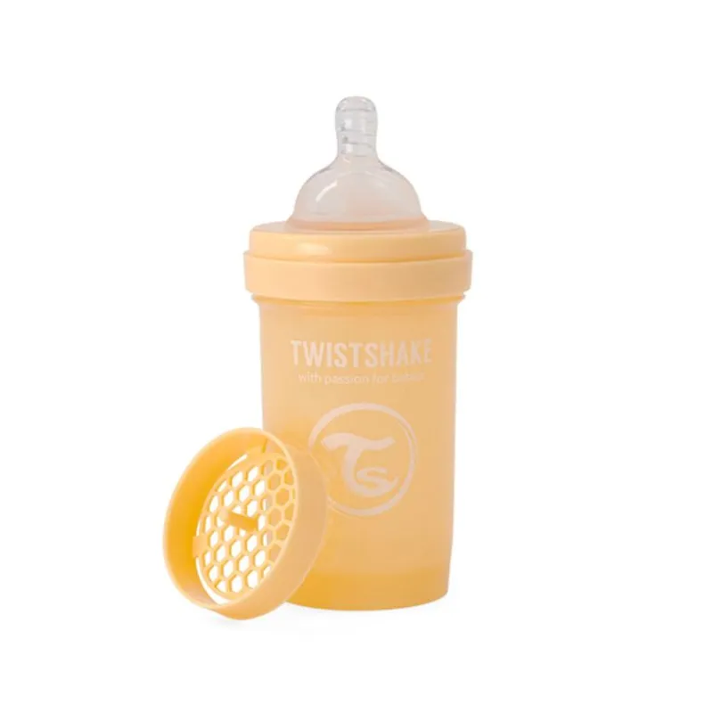 Biberón Anticólicos 180 Ml Caramelo*TWISTSHAKE Clearance