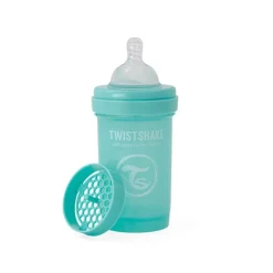 Biberón Anticólicos 180 Ml Turquesa*TWISTSHAKE Discount