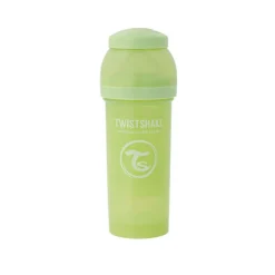Biberón Anticólicos 260 Ml Verde Cactus*TWISTSHAKE Discount