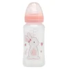 KIOKIDS Biberones-Biberon 360ml Conejito Rosa