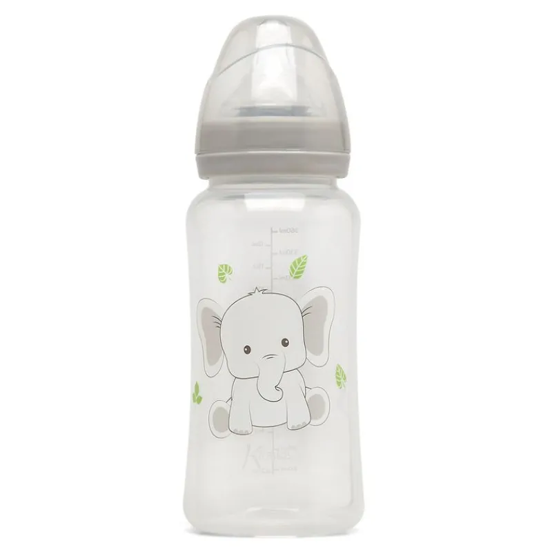 KIOKIDS Biberones-Biberon 360ml Gris