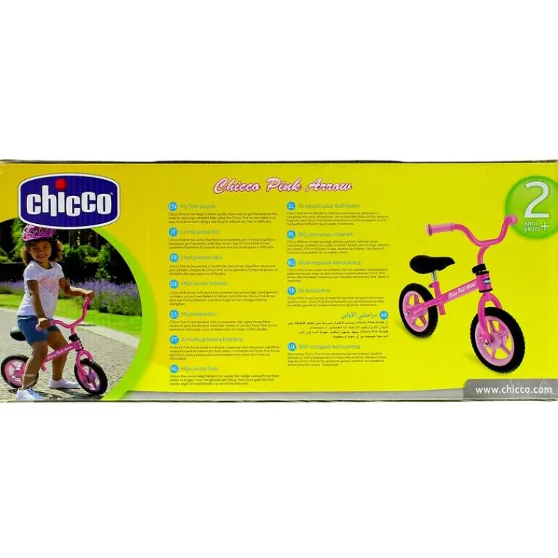 CHICCO Bicicletas, Correpasillos Y Triciclos-Bicicleta Infantil Mi Primera Bicicleta Rosa