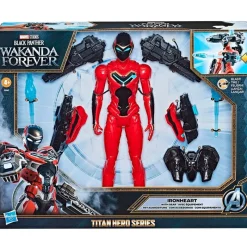 HASBRO Marvel-Black Panther Iron Heart Titan Hero Series Figura
