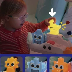 MEGABLOKS Puzzles Y Construcciones-Bloques Construcción Luz Quitamiedos