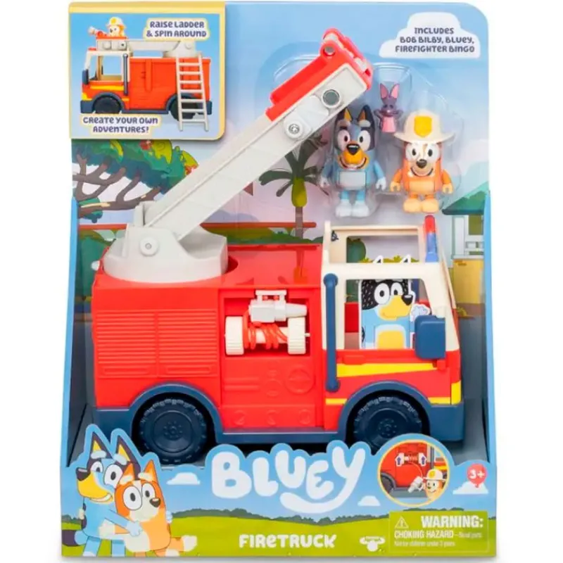 Bluey Camión de Bomberos*FAMOSA New