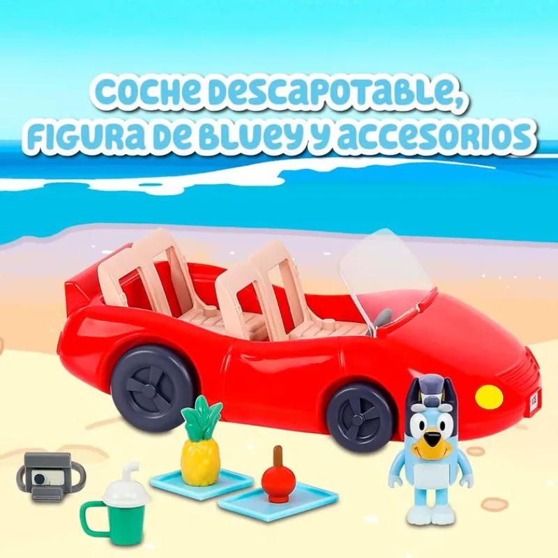 Bluey Coche Descapotable*FAMOSA Hot