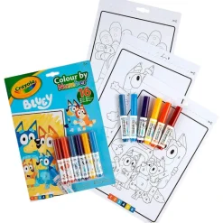 CRAYOLA Manualidades-Bluey Libro Pinta x Números