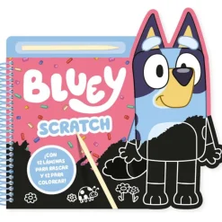 Bluey Libro Scratch*SELECCION DRIM Hot