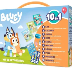 SELECCION DRIM Manualidades-Bluey Maletín de Actividades 10 en 1