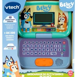 VTECH Electrónicos-Bluey Ordenador de Actividades