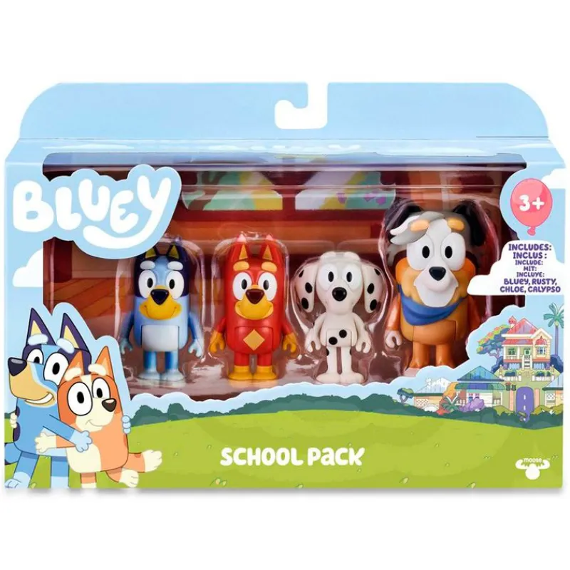 Bluey Pack Figuras Colegio*FAMOSA