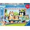 RAVENSBURGER Puzzles Y Construcciones-Bluey Puzzle 2x12 Piezas
