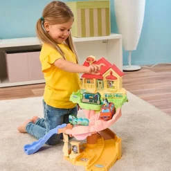 VTECH Primera Infancia Y Preescolar-Bluey Tut Tut Bólidos Casa Familiar