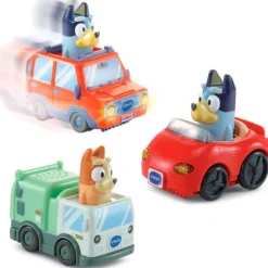 VTECH Primera Infancia Y Preescolar|Vehículos, Trenes Y Parkings-Bluey Tut Tut Bólidos Coche Surtido