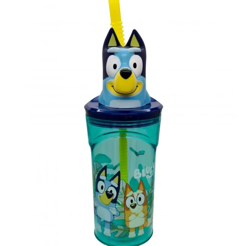 STOR Botellas Y Cantimploras-Bluey Vaso Figura 3D 360 ml