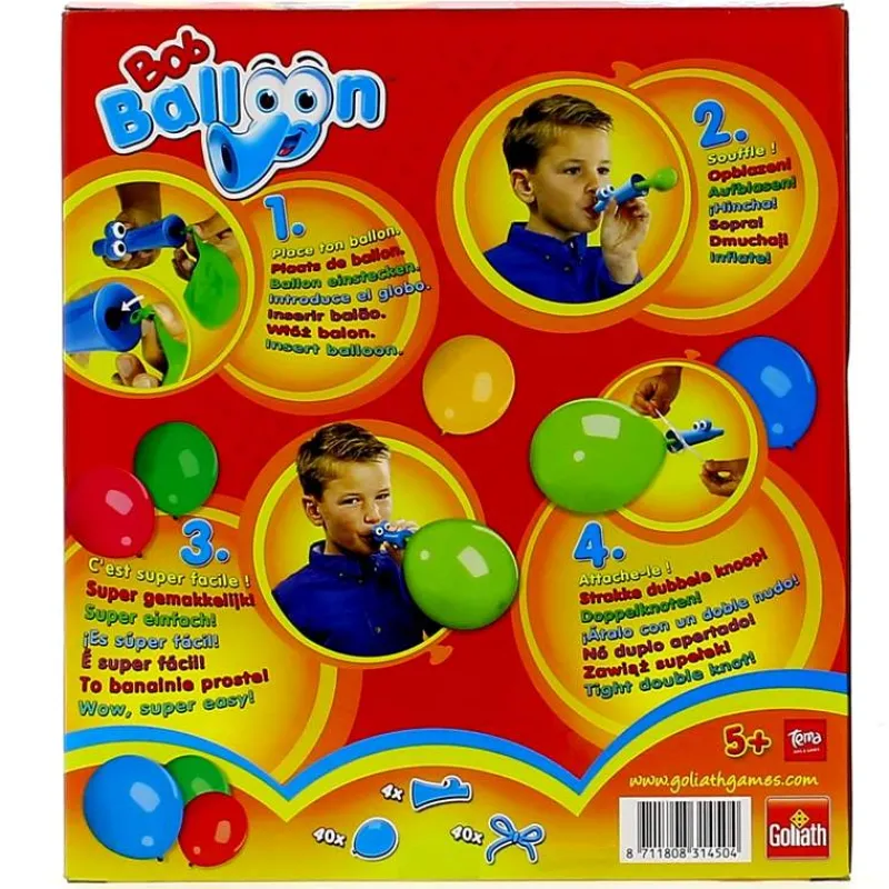 GOLIATH Aire Libre-Bob Ballon Set Party Globos