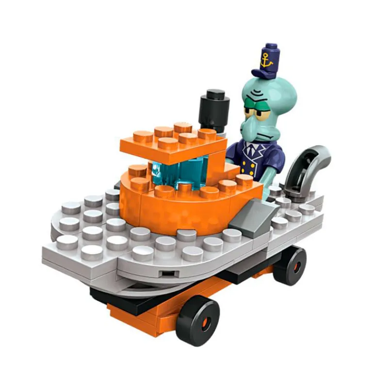 MATTEL Puzzles Y Construcciones-Bob Esponja Mega Bloks Barcos Surtidos