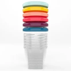 Bols 6 unid 250 ml multicolor*BABYMOOV Discount