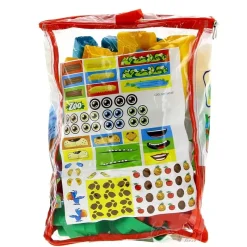 MOLTO Puzzles Y Construcciones|Primera Infancia Y Preescolar-Bolsa Bloques 80 Piezas