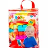 MOLTO Puzzles Y Construcciones-Bolsa Bloques Blandos 30 Piezas