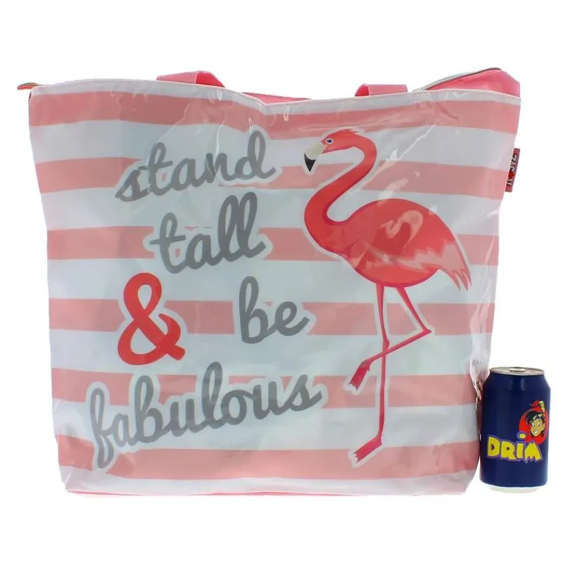 ARDITEX Ropa Y Complementos-Bolsa de Playa Flamingo
