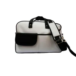 Bolsa Maternal hospital Polipiel Negro y Plata*BABY STAR New