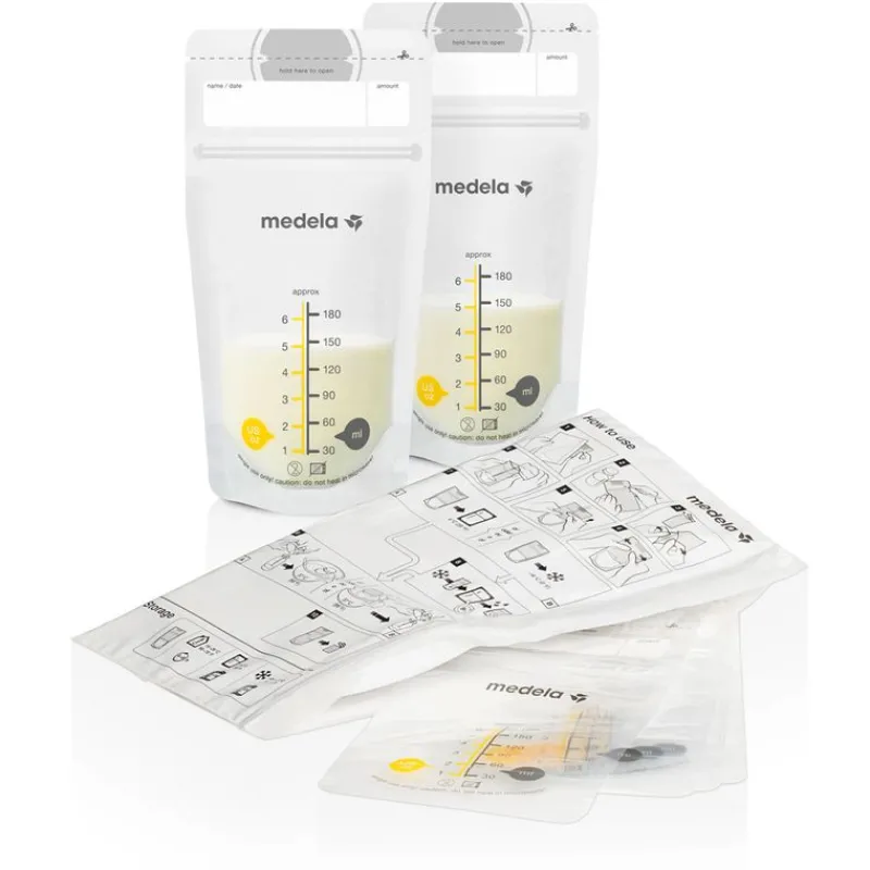 Bolsas 25 unids para almacenar leche materna*MEDELA
