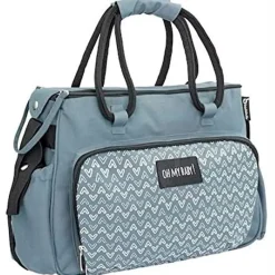 Bolso Cambiador Boho Gris*BADABULLE Online