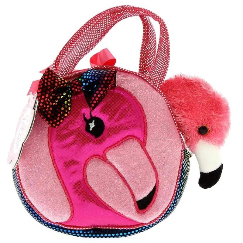 Bolso Flamingo con Peluche de 21cm*SELECCION DRIM Clearance