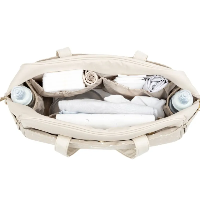 KIKKABOO Bolsos Maternales-Bolso Maternal Chelsea Beige