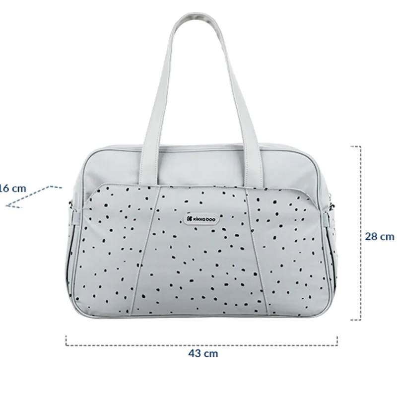 KIKKABOO Bolsos Maternales-Bolso maternal Chelsea Gris