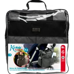 Bolso maternal para silla o cochecito Gris*KIOKIDS Clearance