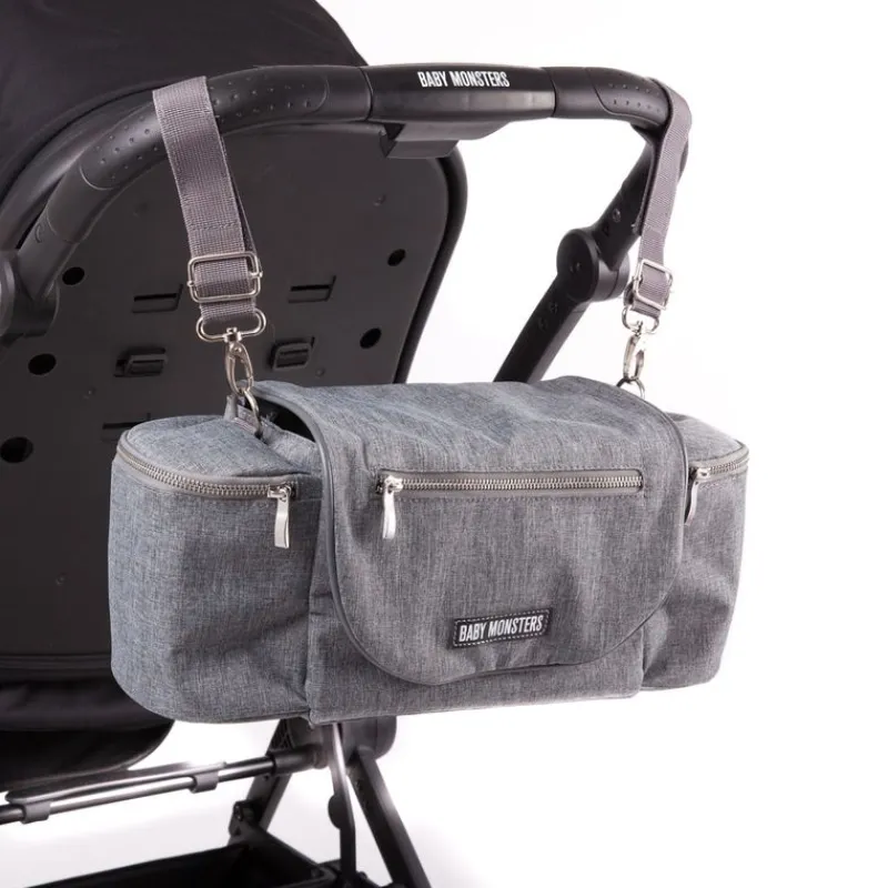Bolso Organizador Paseo Andorra Gris*BABY MONSTER
