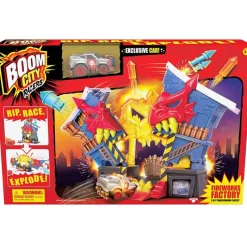 FAMOSA Vehículos, Trenes Y Parkings-Boom City Racers Set Infierno Explosivo