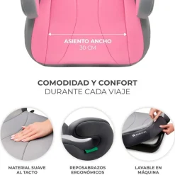 KINDERKRAFT Elevadores +125 Cm (6 A 12 Años)-Booster I-Boost I-Size +135cm Pink