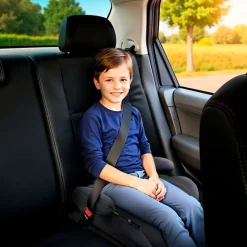 ASALVO Elevadores +125 Cm (6 A 12 Años)-Booster SmartSafe c/cinturón Gris +125cm