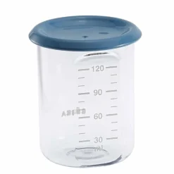 BEABA Complementos De Alimentación-Bote Baby Tritan 120 Ml Azul